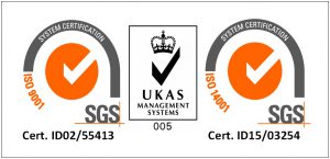 logo combaint 9001 dan 14001 sgl